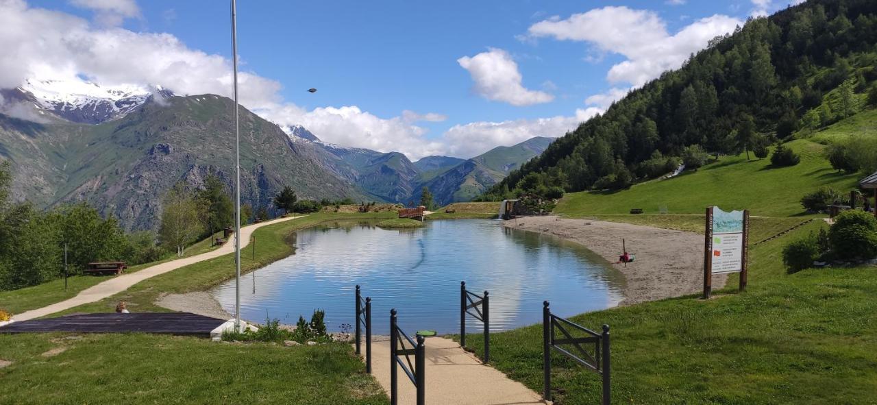 T2 Meuble Tourisme 3 Etoiles, Pied Des Pistes-Parking Prive Avec Balcon Et Superbe Vue Lejlighed Les Deux Alpes Eksteriør billede